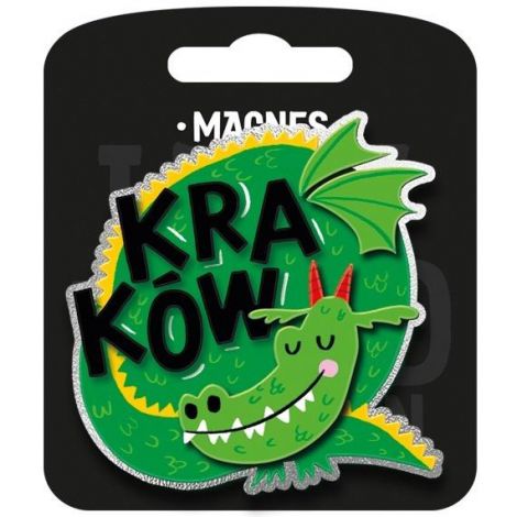 Magnes Pan Dragon Kraków Smok Śpiący